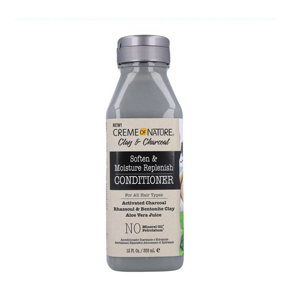 Diaytar Côte d'Ivoire Conditioner Clay & Charcoal Moisture Replenish Creme Of Nature (355 ml) 