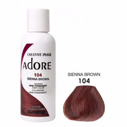 Diaytar Côte d'Ivoire Coloration cheveux semi permanente color sienna brown 104 COLORATION