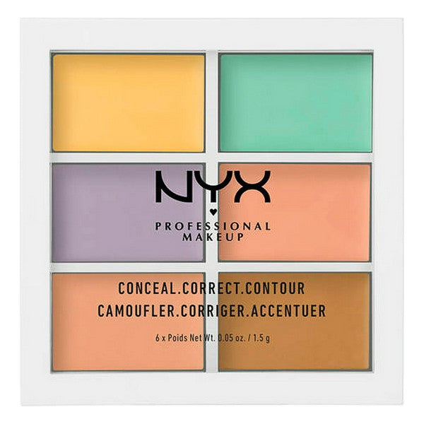 Diaytar Côte d'Ivoire Correcteur compact Conceal NYX (6 x 1,5 g) 
