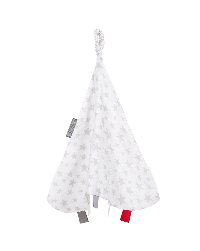 Diaytar Côte d'Ivoire couette en mousseline silver stars - default title chambre-sommeil,cheeky-chompers,couvertures,puericulture,sommeil,sorties