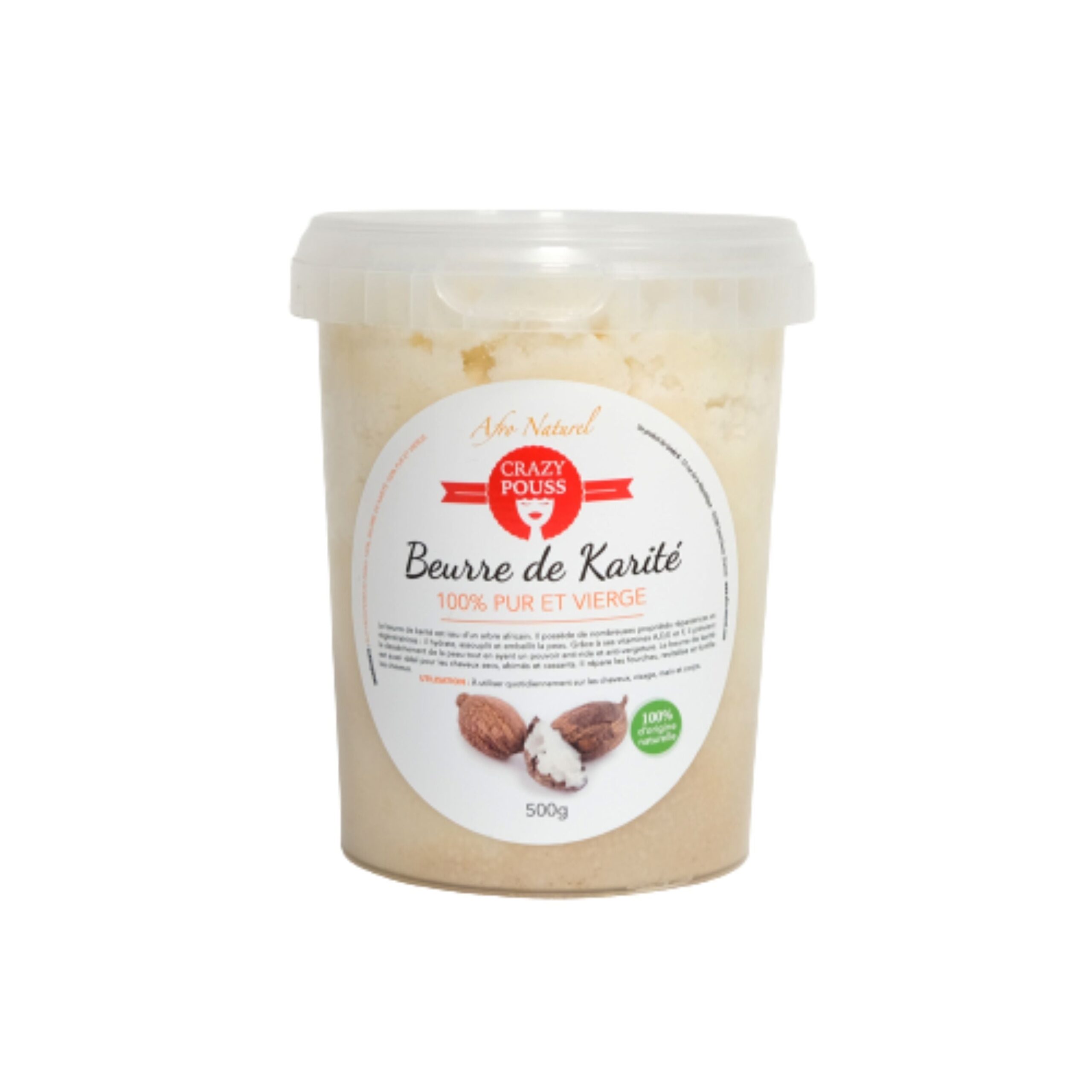 Diaytar Côte d'Ivoire Crazy Pouss Beurre de Karité 500g 