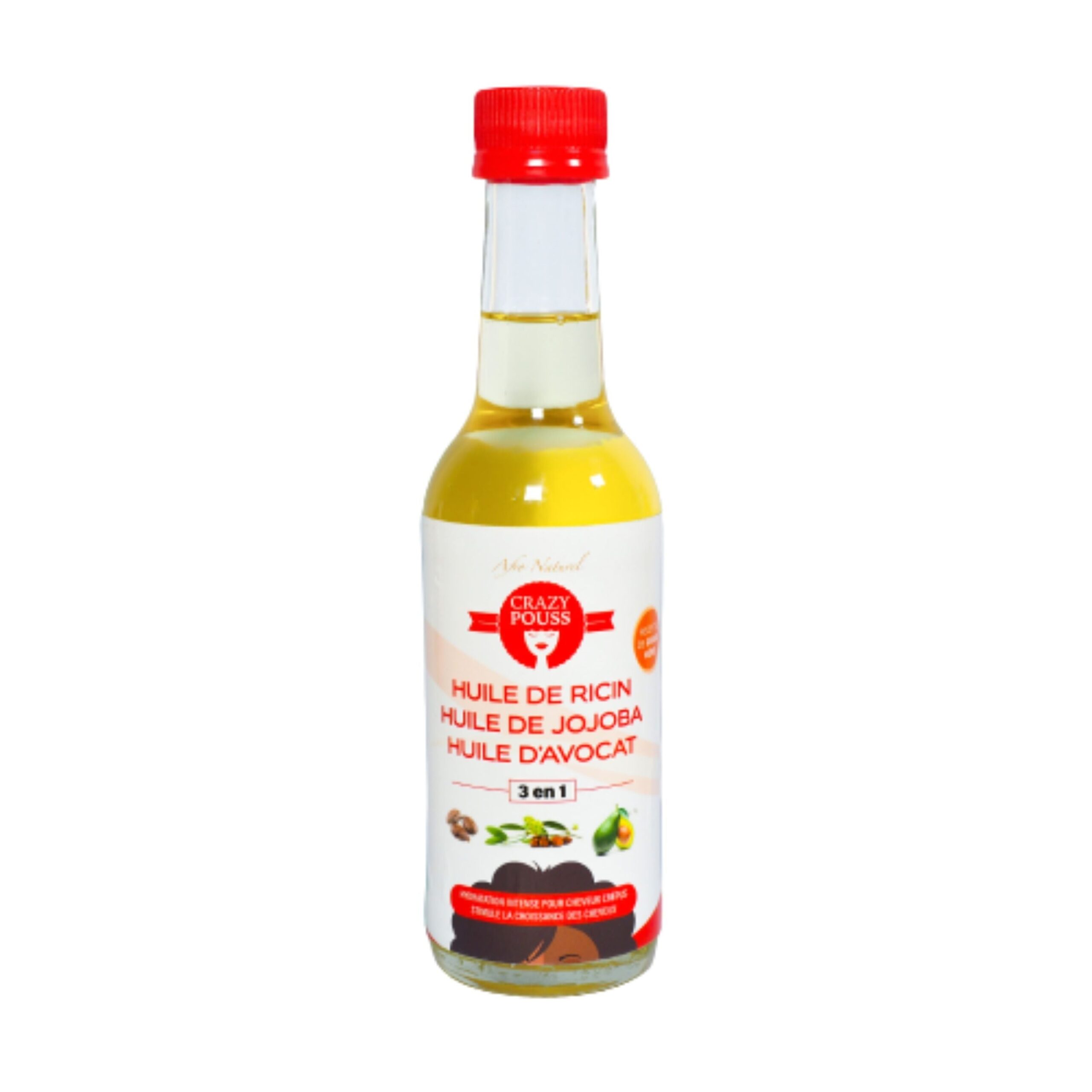 Diaytar Côte d'Ivoire Crazy Pouss Huile de Ricin, Jojoba et Avocat 250ml 