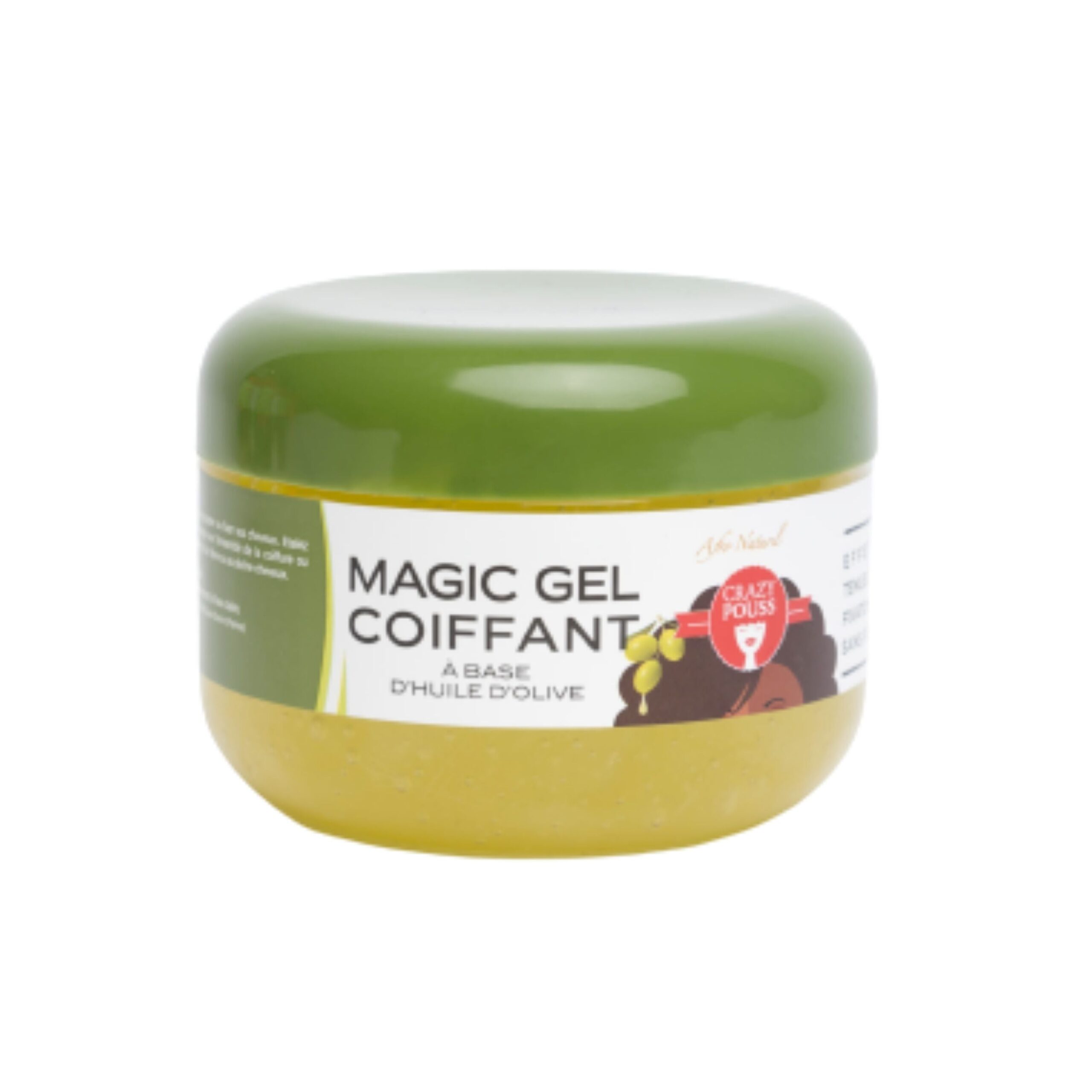 Diaytar Côte d'Ivoire Crazy Pouss Magic Gel Coiffant À base d'huile d'olive 500 ml 