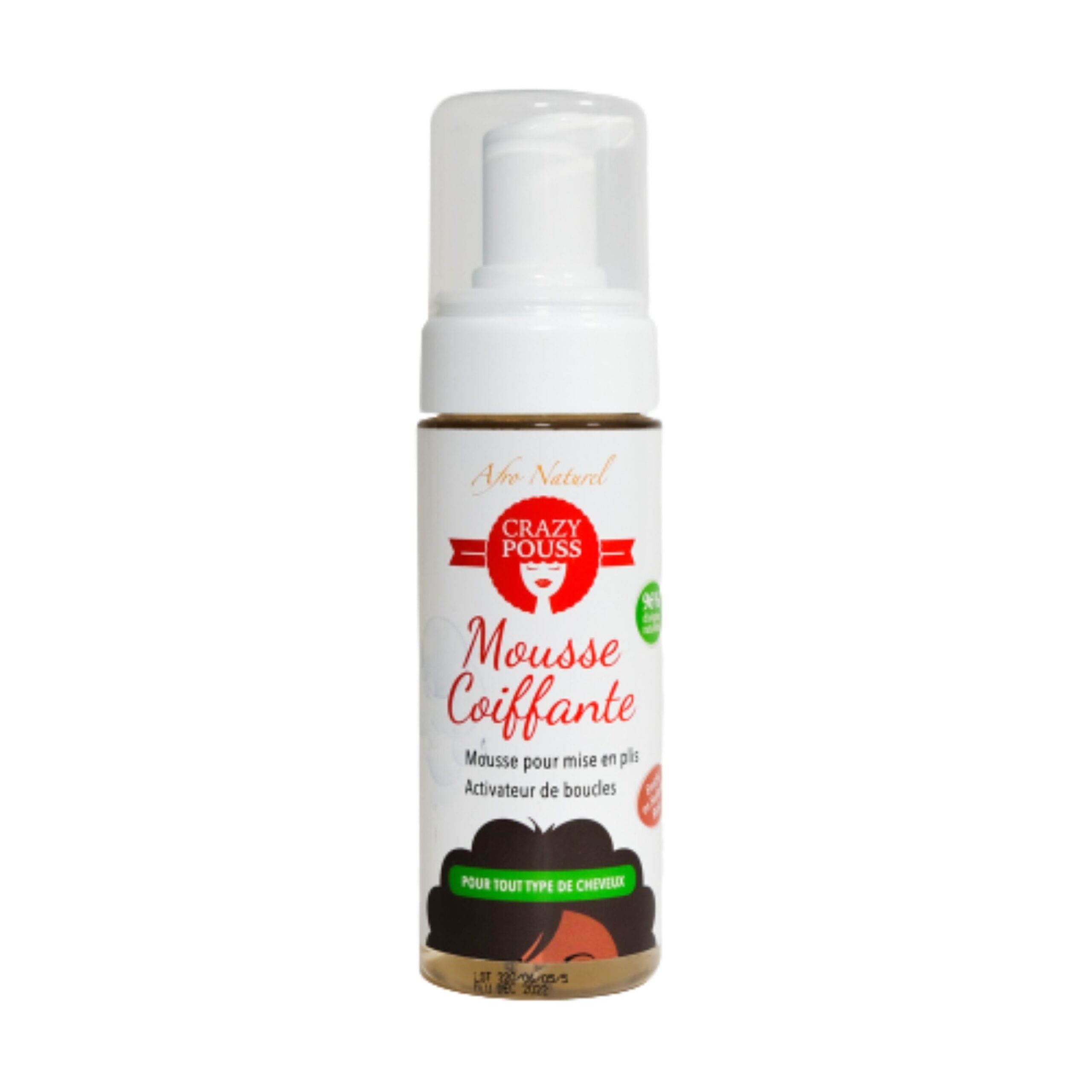 Diaytar Côte d'Ivoire Crazy Pouss Mousse Coiffante 150 ml 