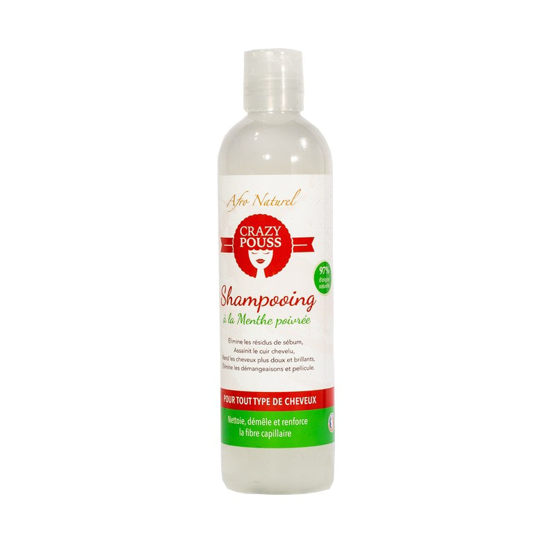 Diaytar Côte d'Ivoire Crazy Pouss Shampoing à la menthe poivrée 300 ml 