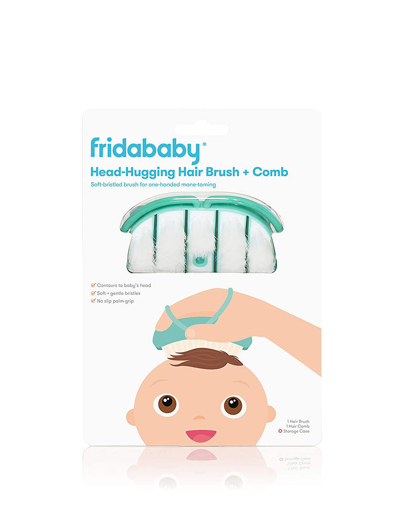 Diaytar Côte d'Ivoire coffret de brosse à cheveux et peigne coiffant pour bébé fridababy - default title bain,brosses-peignes,fridababy,hygiene-et-soin-bebe,puericulture