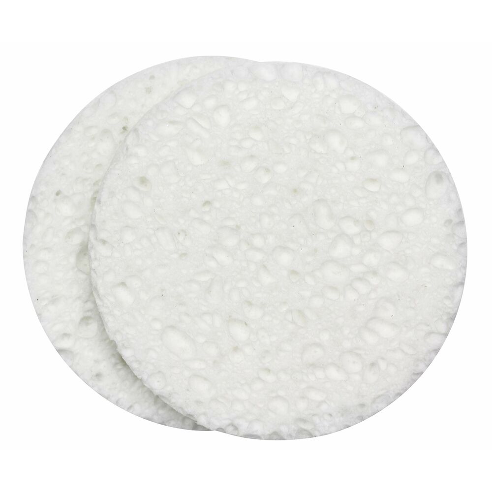Diaytar Côte d'Ivoire Éponge Faciale QVS Cellulose Blanc (2 uds) 