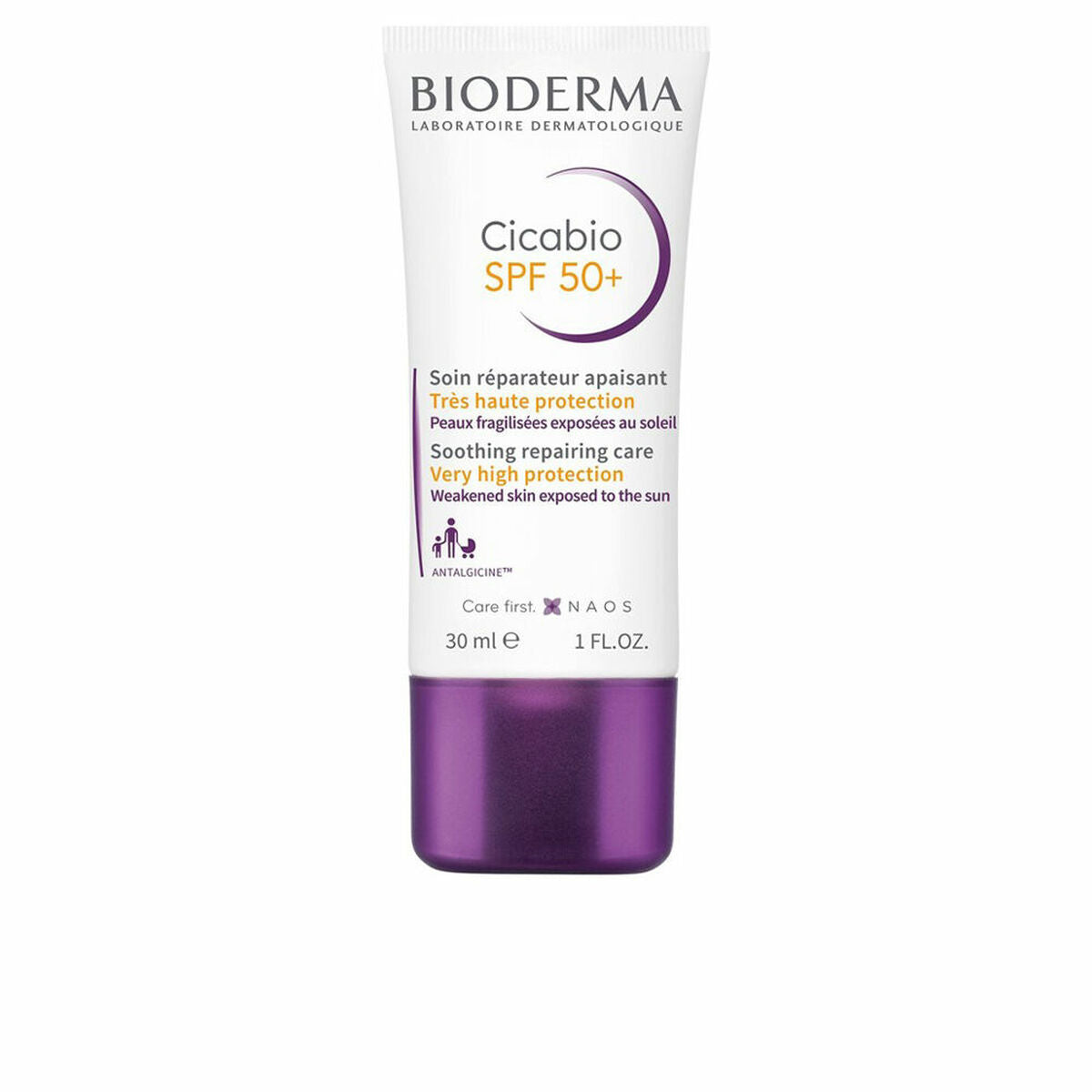 Diaytar Côte d'Ivoire Crème fluide réparatrice Bioderma Cicabio Calmant SPF 50+ (30 ml) 