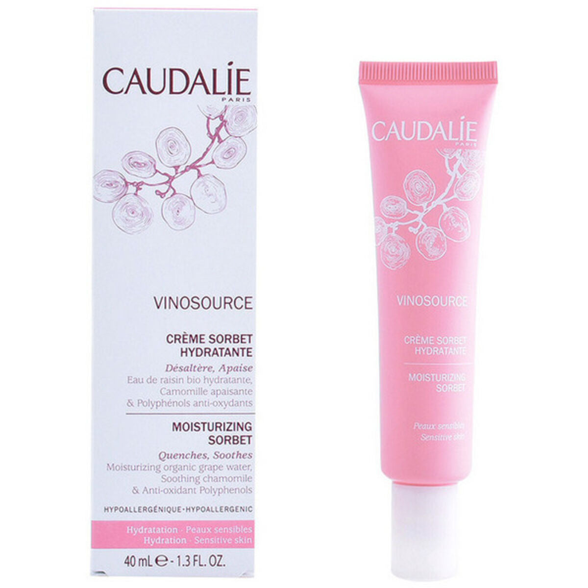 Diaytar Côte d'Ivoire Crème visage nourrissante Caudalie Vinosource (40 ml) (Reconditionné A+) 