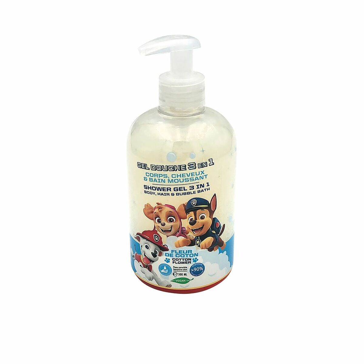 Diaytar Côte d'Ivoire Gel de douche Take Care Paw Patrol 3-en-1 (500 ml) 