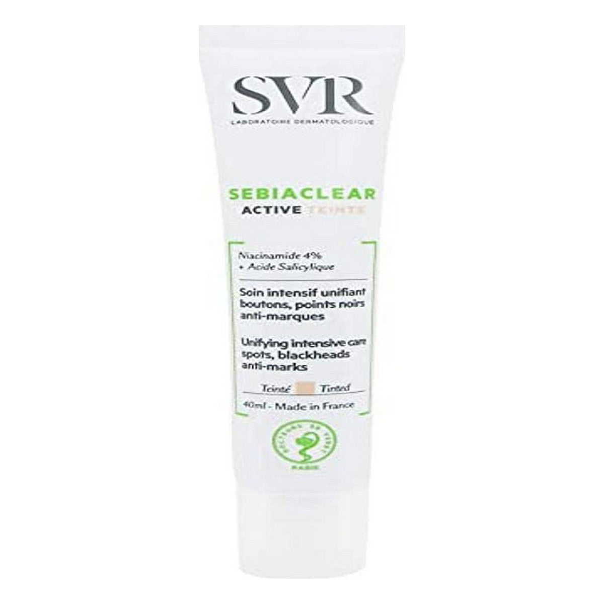 Diaytar Côte d'Ivoire Crème hydratante effet maquillant SVR Sebiaclear Active Teint Anti-imperfections (40 ml) 