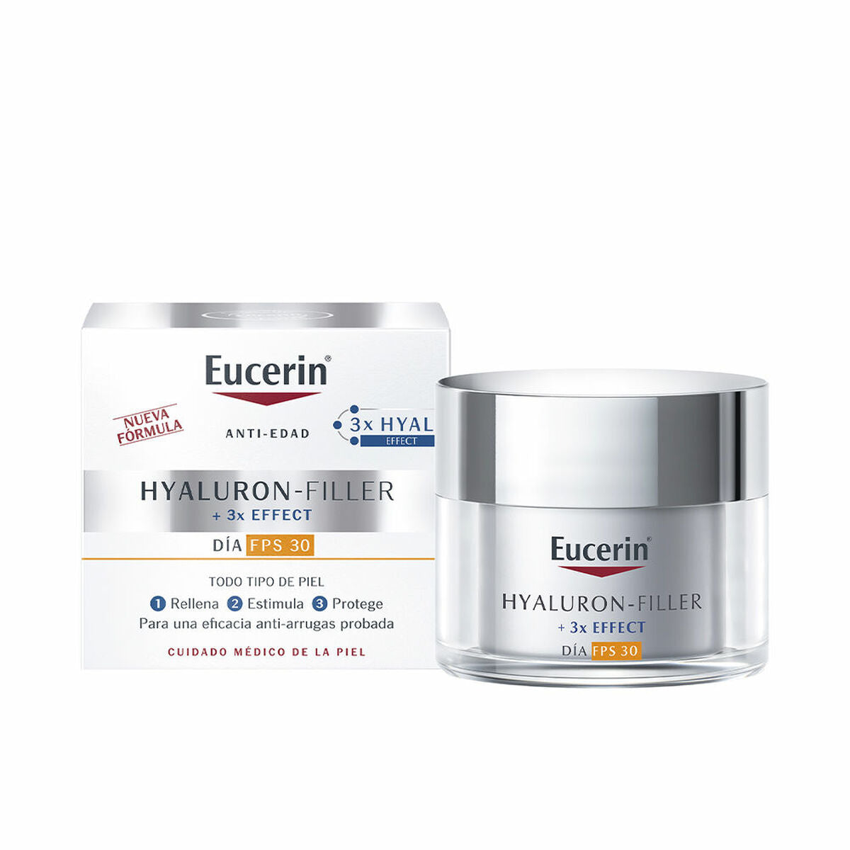Diaytar Côte d'Ivoire Gel anti-âge de jour Eucerin Hyaluron Filler 3x Effect 50 ml SPF 30 