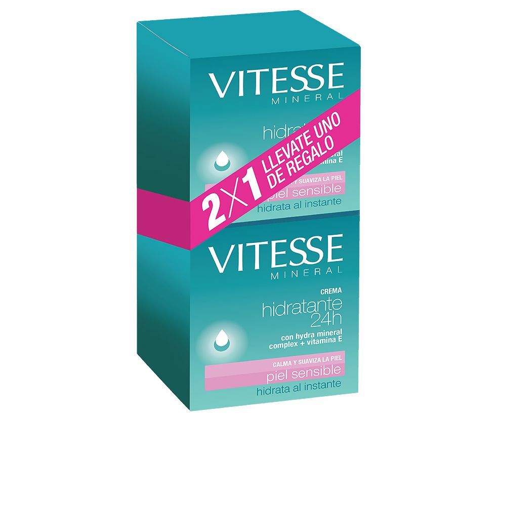 Diaytar Côte d'Ivoire Crème Hydratante pour le Visage Vitesse Mineral 24 heures (2 x 50 ml) 