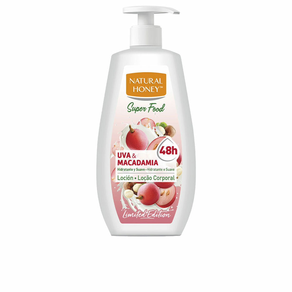Diaytar Côte d'Ivoire Gel de douche Natural Honey Super Food Grape & Macadamia Nuts (700 ml) 