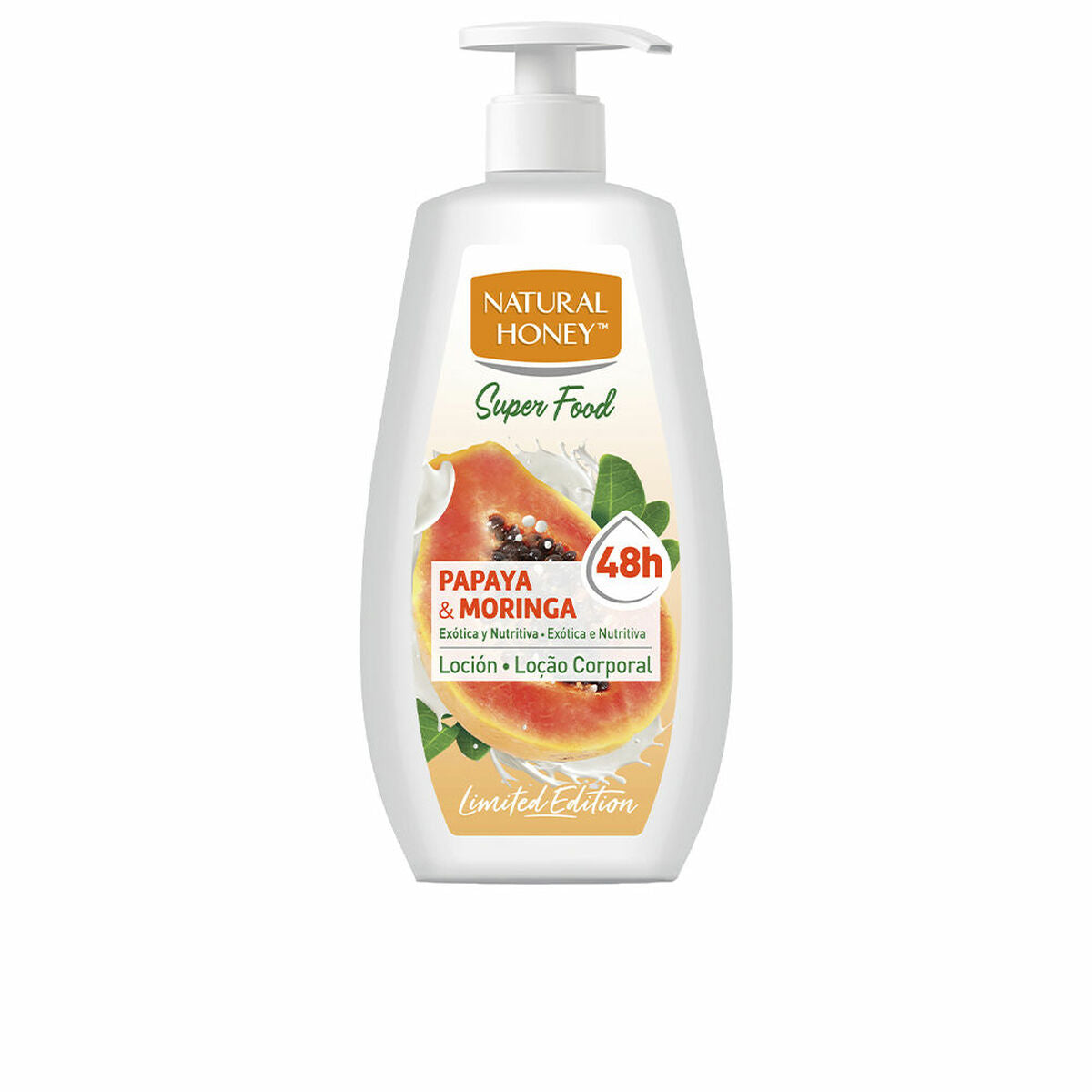 Diaytar Côte d'Ivoire Gel de douche Natural Honey Super Food Papaya & Moringa (700 ml) 