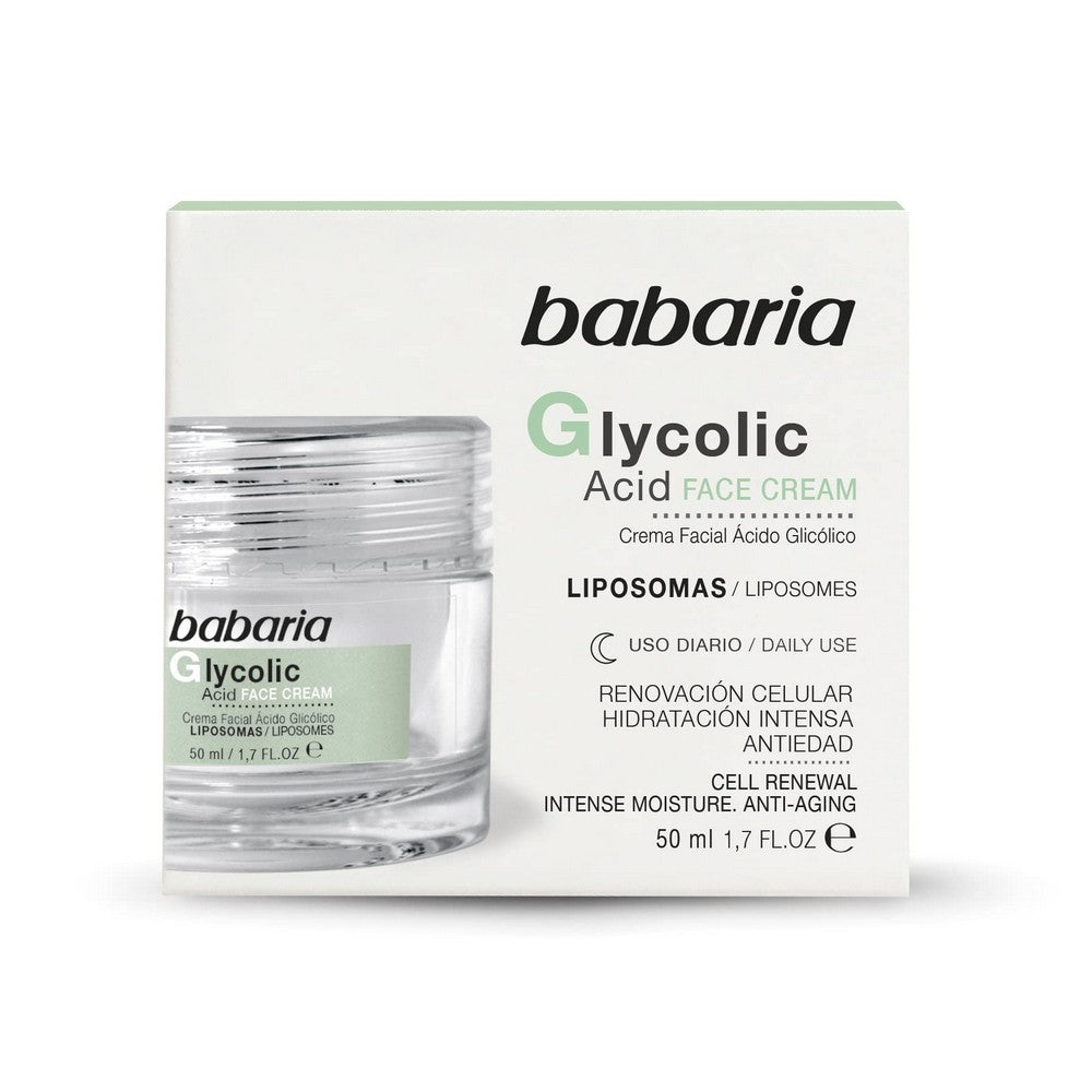Diaytar Côte d'Ivoire Crème régénératrice Babaria Acide glycolique (50 ml) 