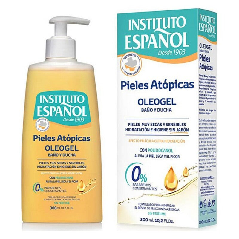 Diaytar Côte d'Ivoire Gel de douche Pieles Atópicas Oleogel Instituto Español (300 ml) 
