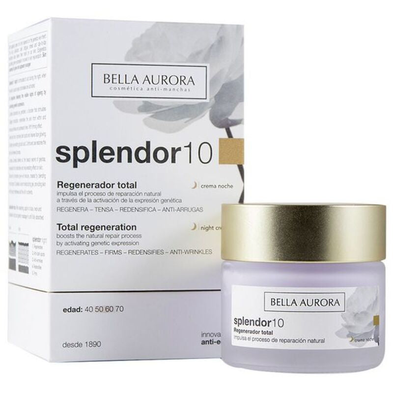Diaytar Côte d'Ivoire Crème de nuit Splendor 10 Bella Aurora (50 ml) (50 ml) 