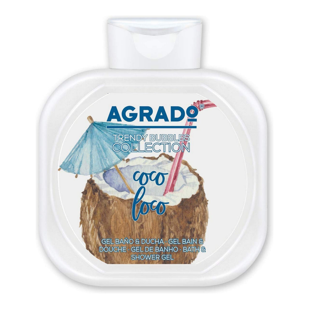 Diaytar Côte d'Ivoire Gel de douche Trendy Bubbles Collection Agrado Coco (750 ml) 