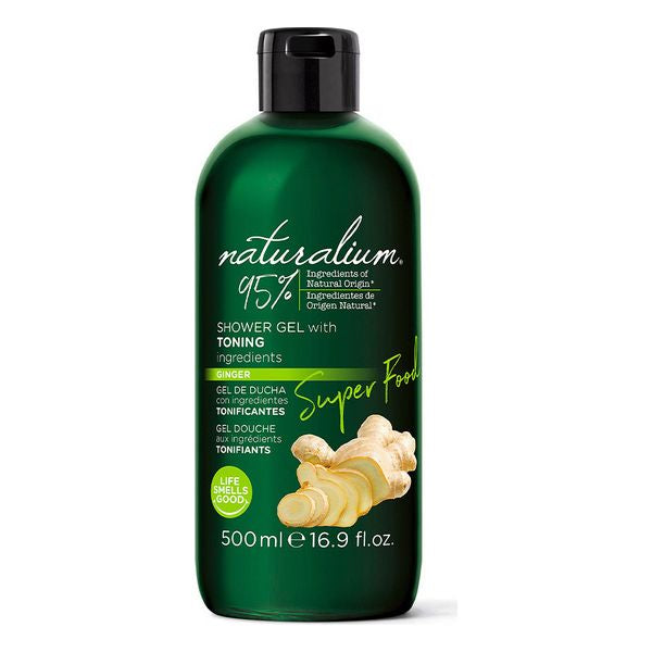 Diaytar Côte d'Ivoire Gel de douche Super Food Ginger Toning Naturalium (500 ml) 