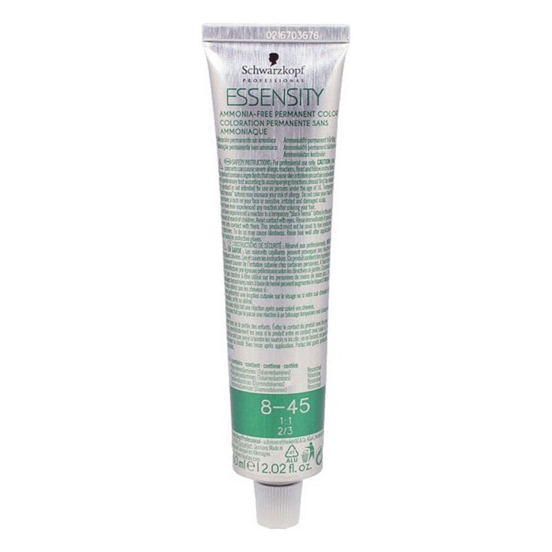 Diaytar Côte d'Ivoire Crème Coloration Permanente 8-45 Schwarzkopf Essensity Armonia (60 ml) 