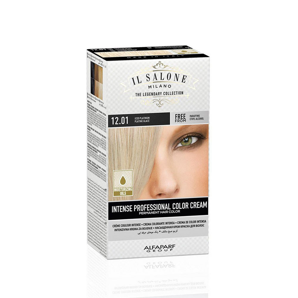 Diaytar Côte d'Ivoire Crème de Couleur Permanente Crème de Couleur Professionnelle Intense Il Salone Milano (No 12.01) 