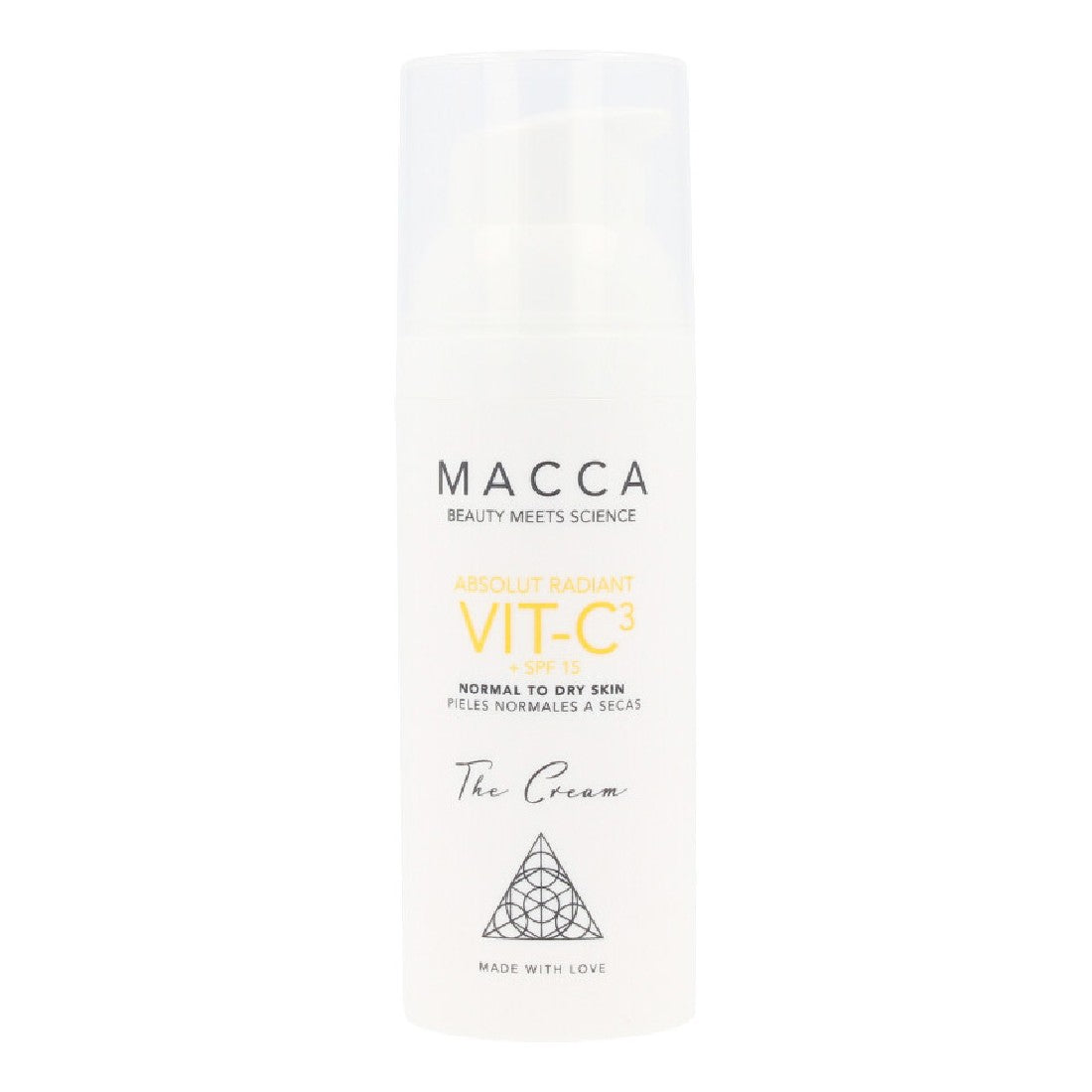 Diaytar Côte d'Ivoire Crème Illuminatrice Absolut Radiant VIT-C3 Macca Peau Sèche Spf 15 (50 ml) 