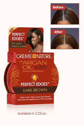 Diaytar Côte d'Ivoire Creme of Nature Argan Oil Perfect Edges™ Brun Foncé 2.25oz BRAND,HAIR