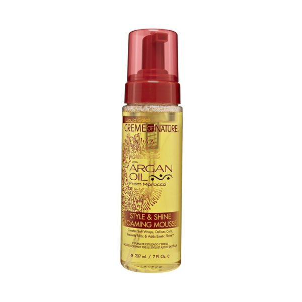 Diaytar Côte d'Ivoire Creme of nature argan oil style & shine foaming MOUSSE CAPILLAIRE