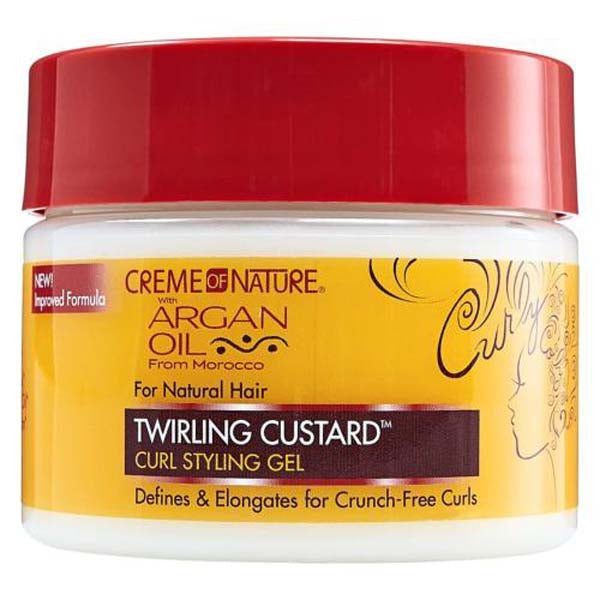 Diaytar Côte d'Ivoire Creme of nature argan oil twirling custard GEL-EDGE-CIRE