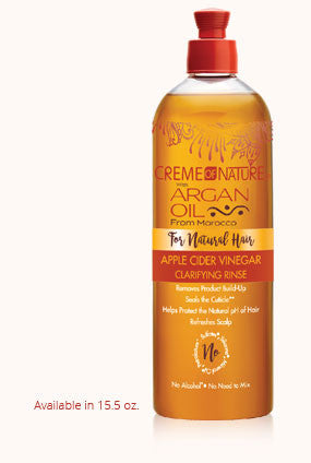 Diaytar Côte d'Ivoire Creme of Nature Argan Vinaigre de cidre de pomme Rinçage clarifiant 15,5 oz BRAND,HAIR