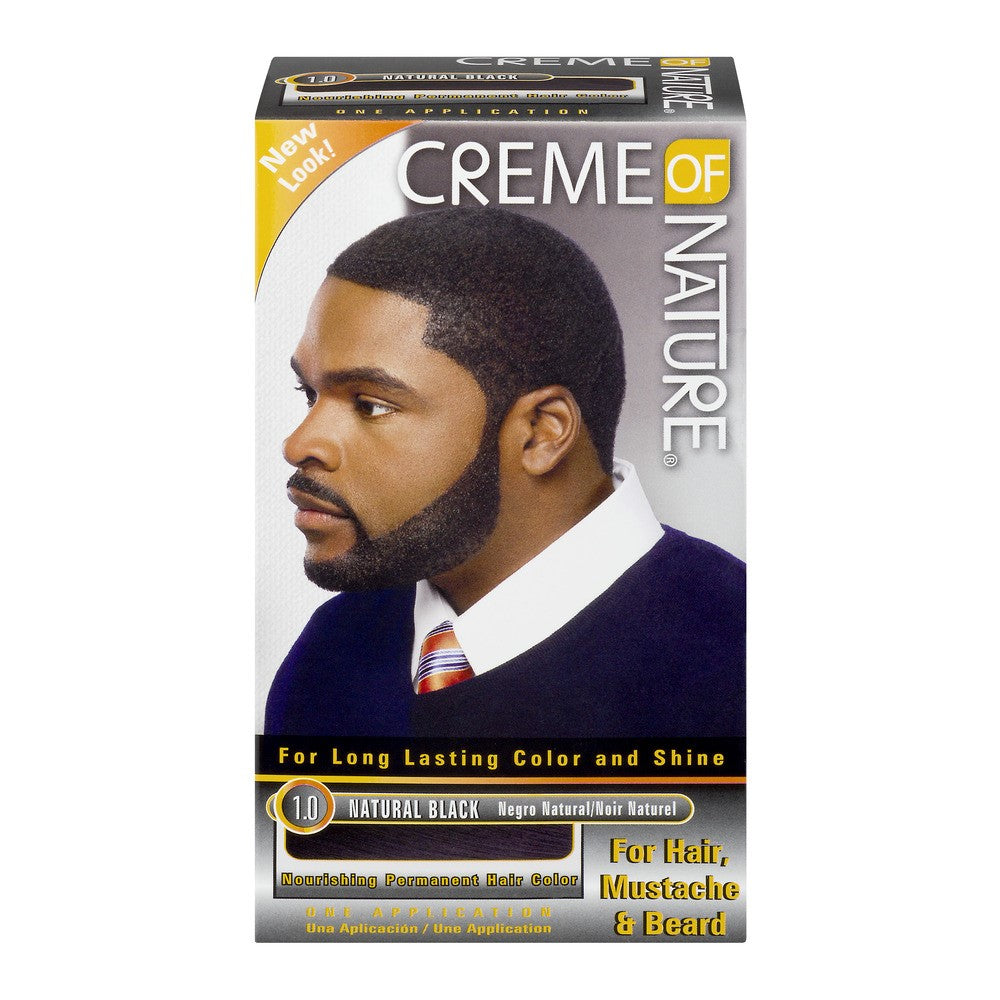 Diaytar Côte d'Ivoire Creme of Nature Coloration Permanente 1.0 Noir Naturel BRAND,HAIR,MEN