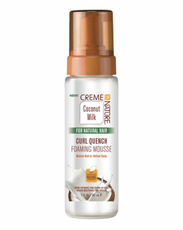 Diaytar Côte d'Ivoire Creme of Nature Lait de coco pour cheveux naturels Curl Quench Mousse moussante 7 oz BRAND,HAIR