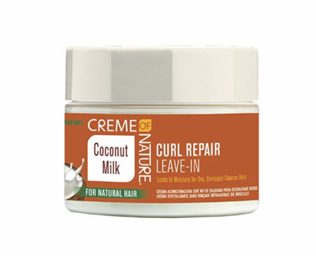 Diaytar Côte d'Ivoire Creme of Nature Lait de coco pour cheveux naturels Curl Repair Leave-In 11,5 oz BRAND,HAIR