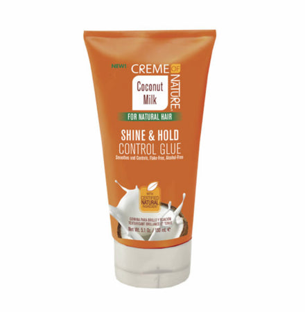 Diaytar Côte d'Ivoire Creme of Nature Lait de coco pour cheveux naturels Shine  Hold Control Glue 5.1oz BRAND,HAIR