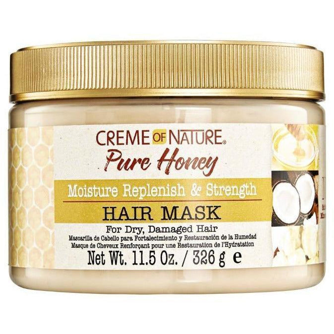 Diaytar Côte d'Ivoire Creme Of Nature Pure Honey Moisture Replenish & Strength Hair Mask 11.5 OZ Hair Care