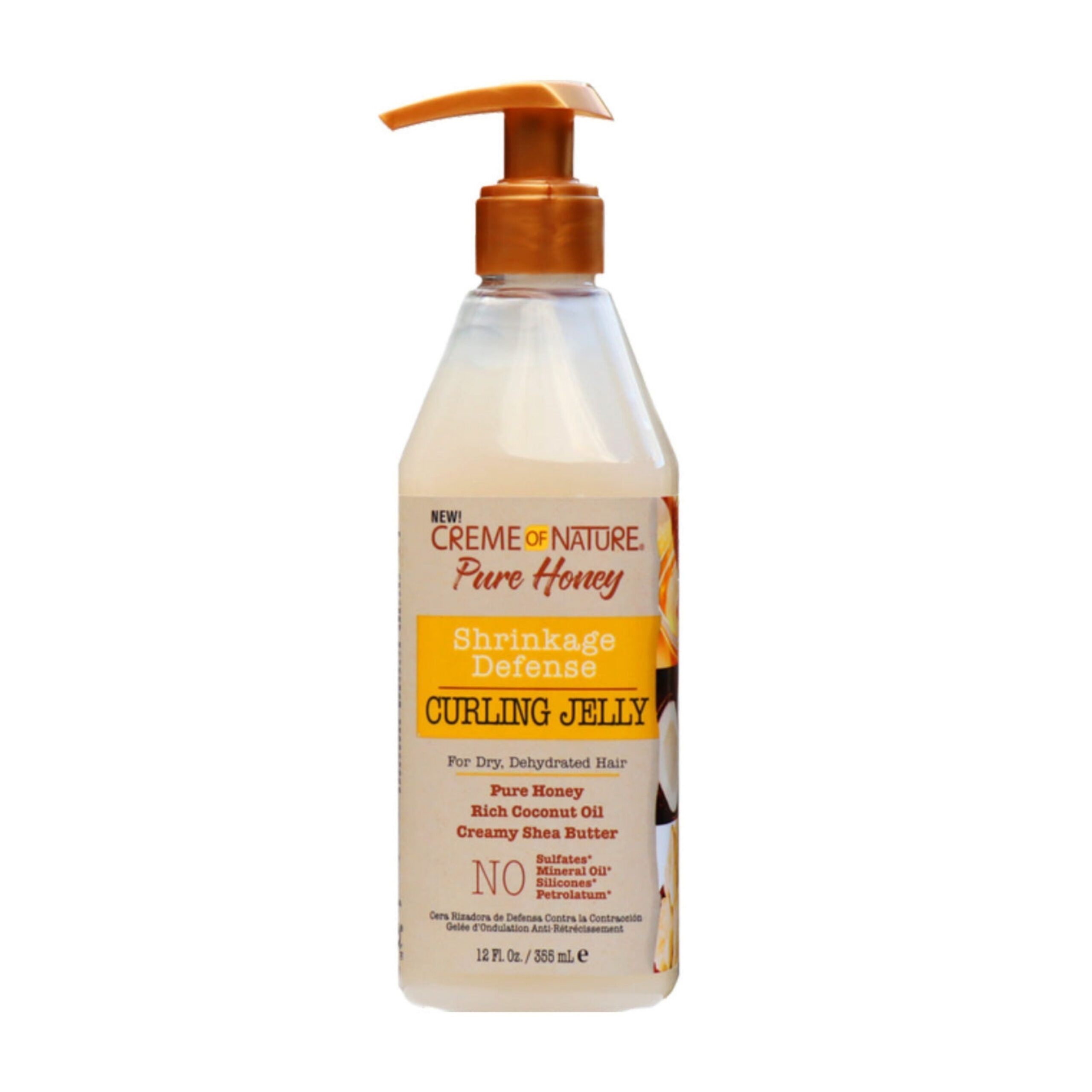 Diaytar Côte d'Ivoire Creme Of Nature Pure Honey Skrinkage Defense Curling Jelly 355 ml 