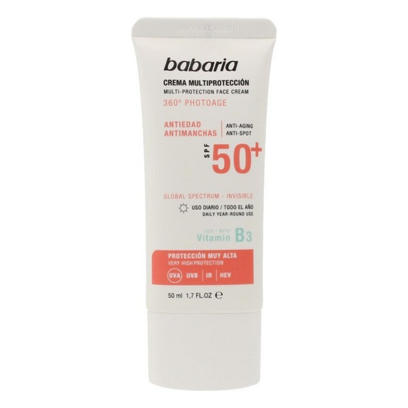 Diaytar Côte d'Ivoire Crème Solaire Anti-Taches Multi-Protection Babaria Spf 50+ (50 ml) 