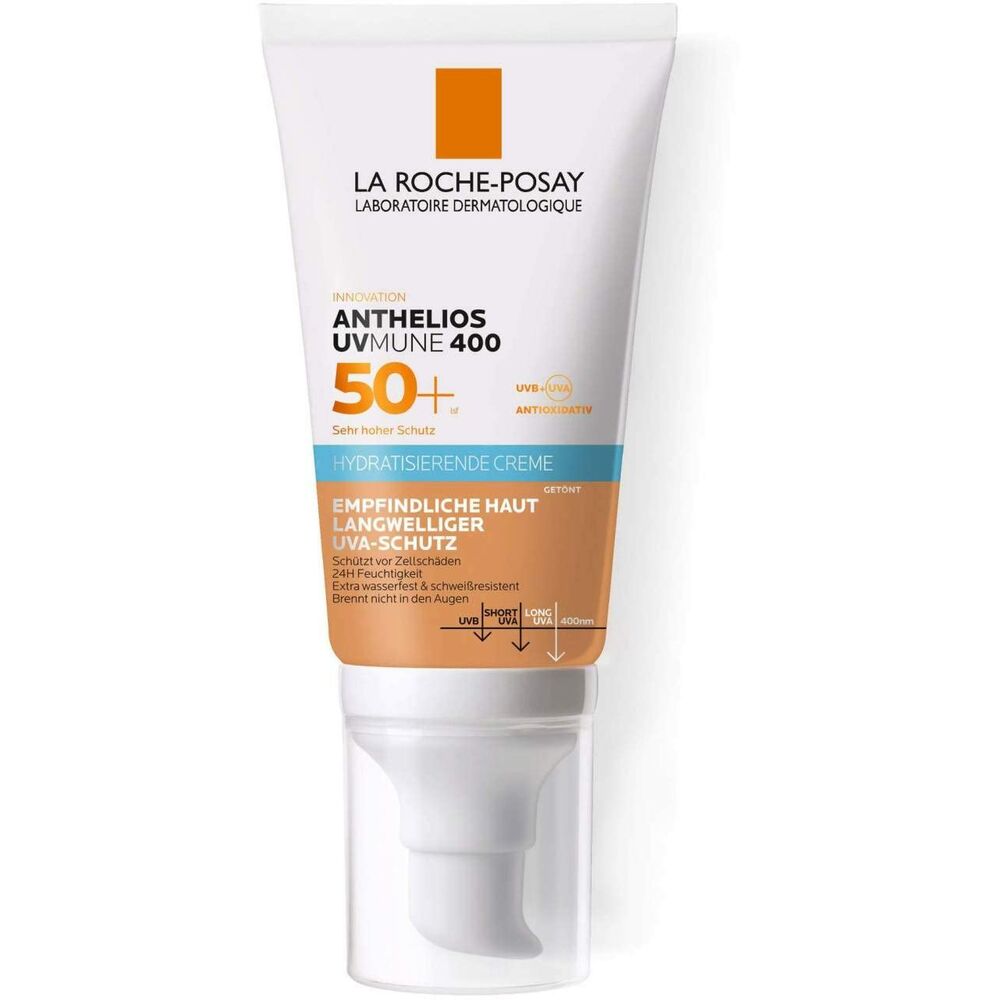 Diaytar Côte d'Ivoire Crème Solaire Visage La Roche Posay Anthelios UVmune 400 Crème Hydratante Colorante SPF50+ (50 ml) 
