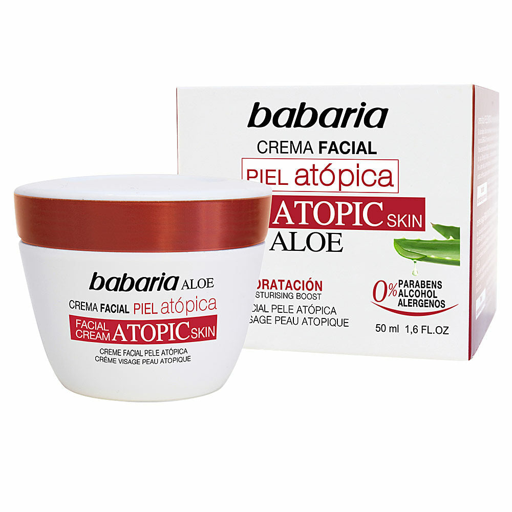 Diaytar Côte d'Ivoire Crème Visage Babaria A l'aloe vera Peau Atopique (50 ml) 