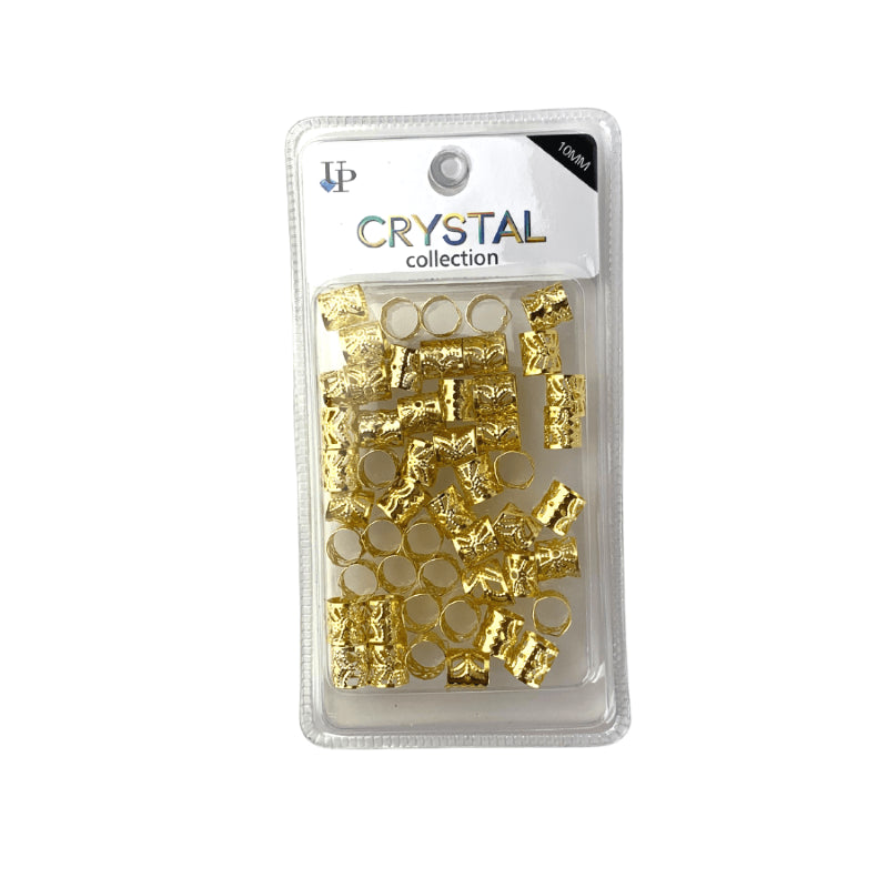 Diaytar Côte d'Ivoire Crystal Collection Tresse Tube Doré 10MM Beauty