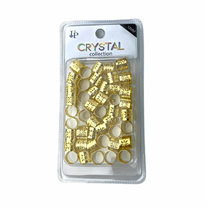 Diaytar Côte d'Ivoire Crystal Collection Tresse Tube Doré 12MM Beauty