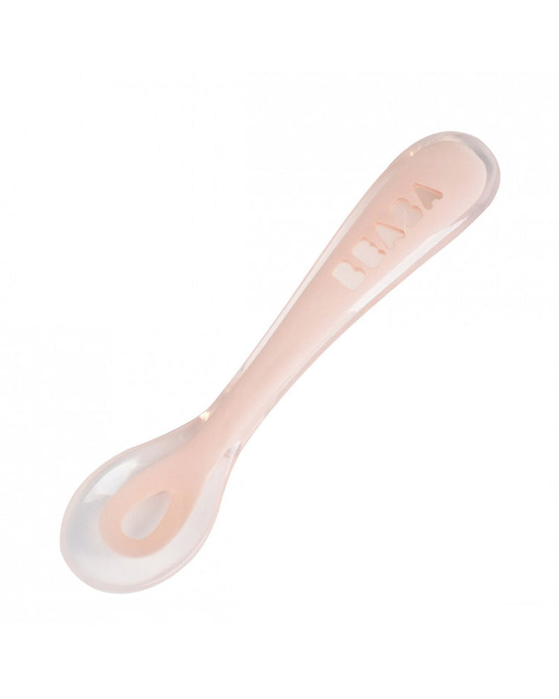Diaytar Côte d'Ivoire cuillère 2ème âge silicone - rose - default title a-table,beaba,couverts,fille,puericulture,Repas