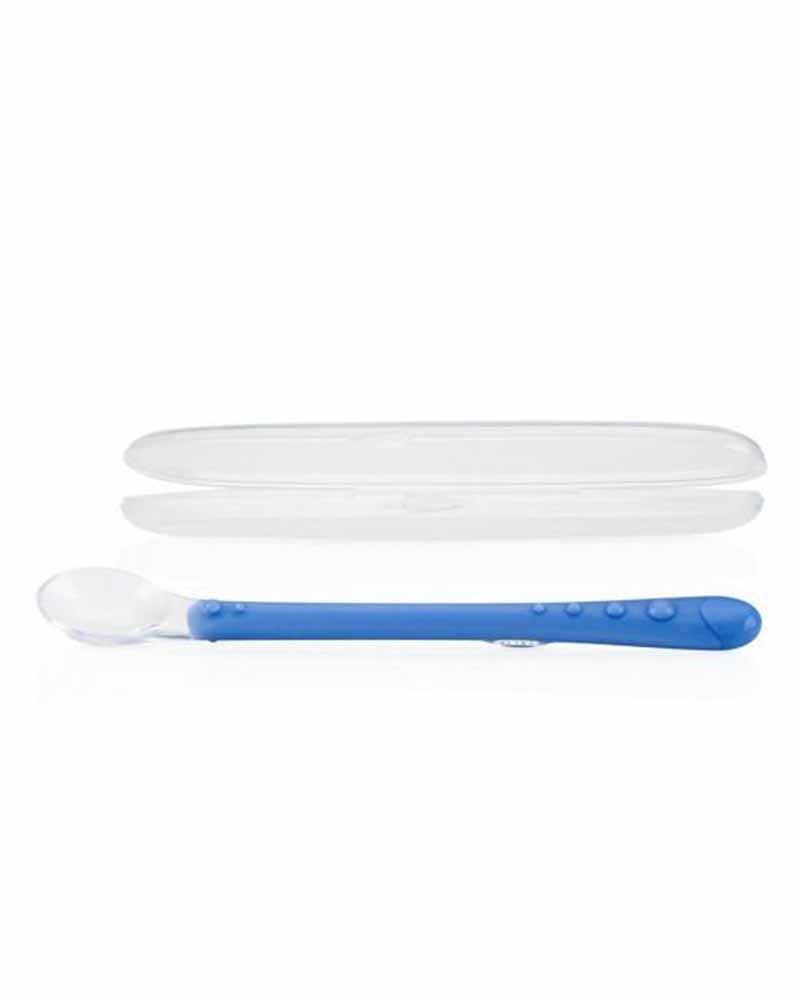 Diaytar Côte d'Ivoire cuillère souple en silicone nûby +3m - bleu - default title 
