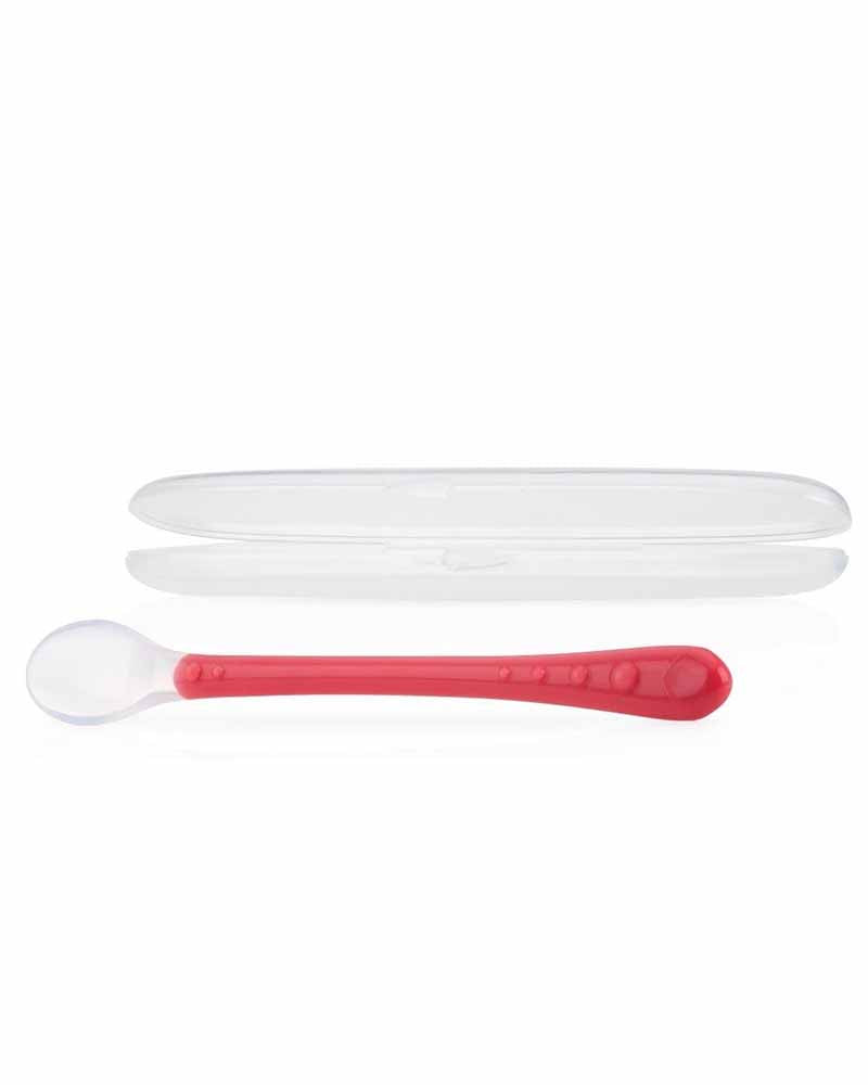 Diaytar Côte d'Ivoire cuillère souple en silicone nûby +3m - rouge - default title 