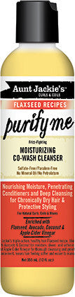 Diaytar Côte d'Ivoire Curls  Coils de tante Jackie Recettes de graines de lin Purify Me Moisturizing Co-Wash Cleanser 12oz BRAND,HAIR