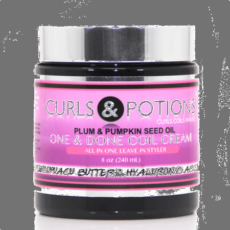 Diaytar Côte d'Ivoire Curls  Potions One  Done Coil Crème 8oz BRAND,HAIR