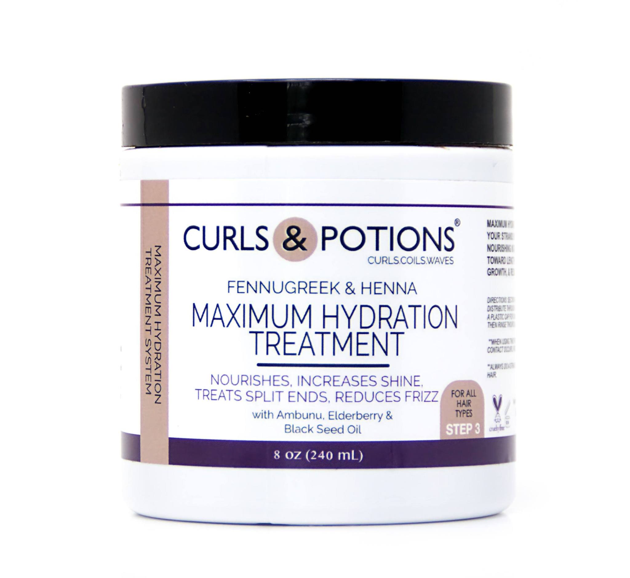 Diaytar Côte d'Ivoire Curls  Potions Traitement d'hydratation maximale au fenugrec et au henné - Étape 3 BRAND,HAIR