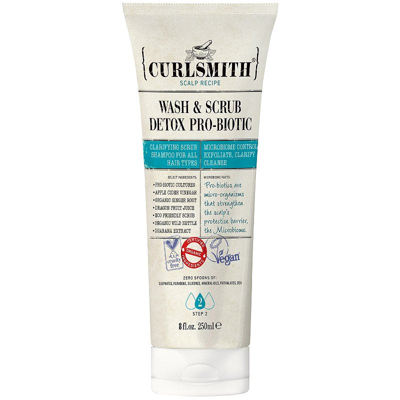 Diaytar Côte d'Ivoire Curlsmith Wash  Scrub Detox Pro-Biotique 8 oz BRAND,HAIR