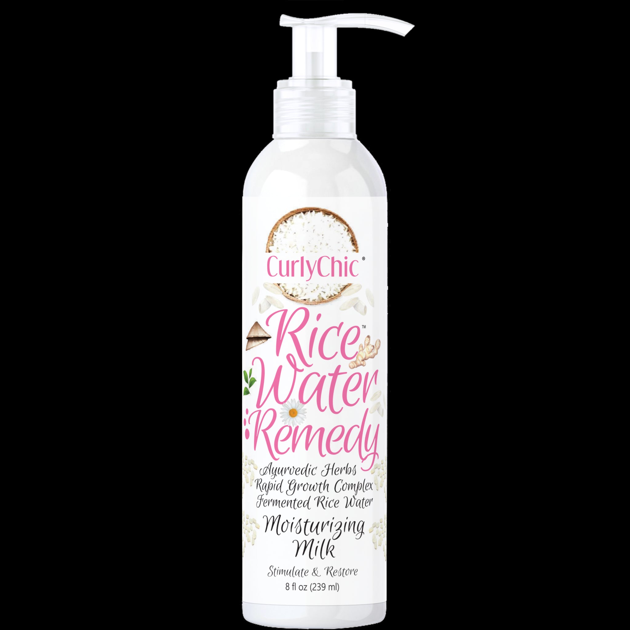 Diaytar Côte d'Ivoire CurlyChic Rice Water Remedy Lait hydratant 8oz BRAND,HAIR